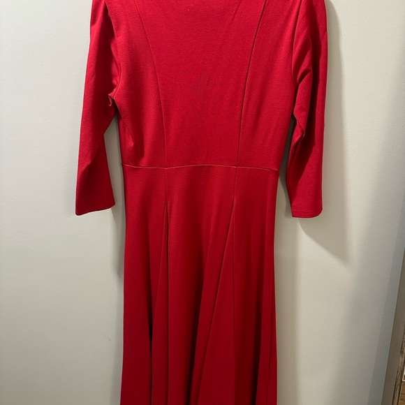 Maeve for Anthropologie red dress Sz Medium - Picture 3 of 5